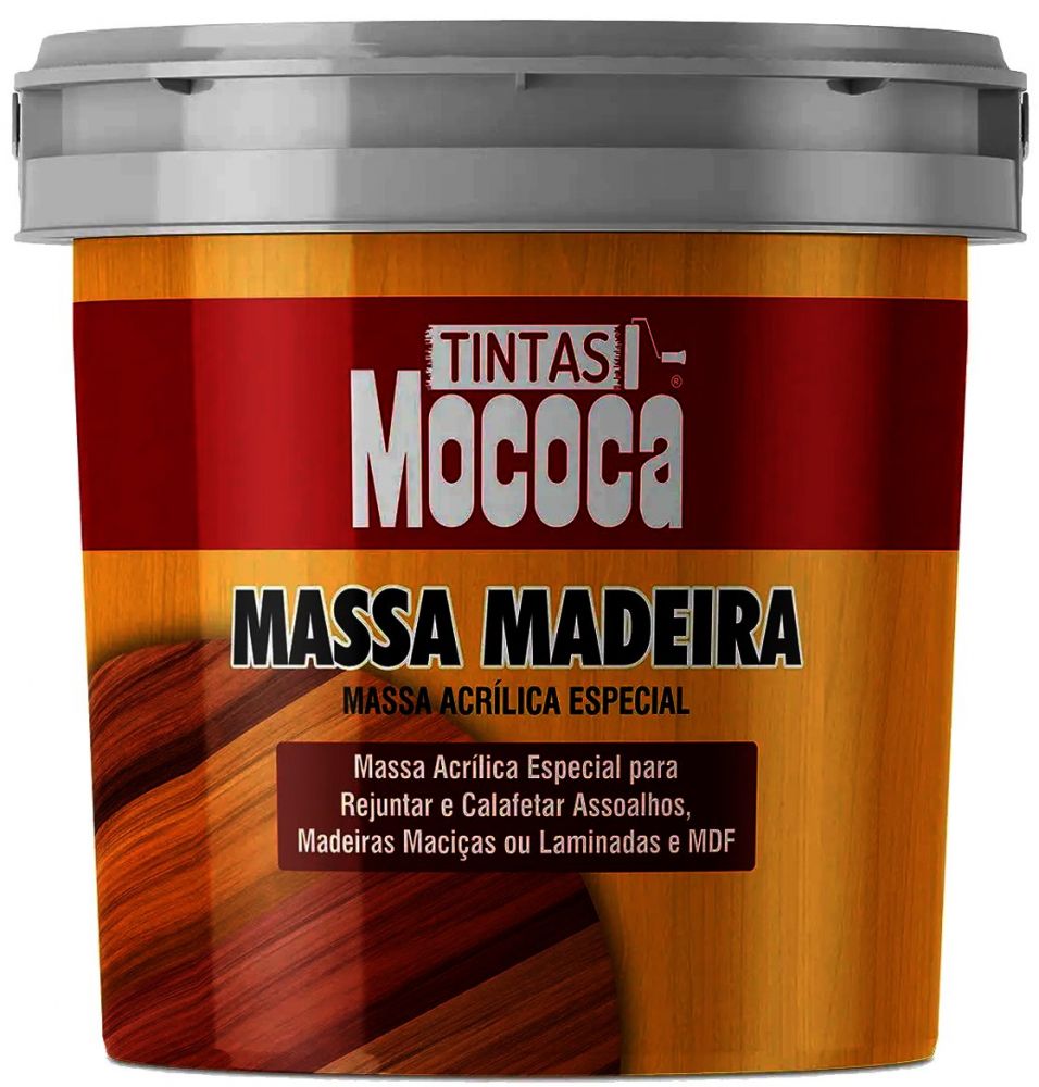 MOCOCA MASSA P/ MADEIRA B.A. TABACO 1,3KG Imagem 1